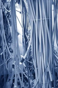 Electrical cables Stock Photos