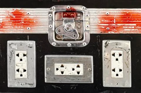 Electrical case Stock Photos