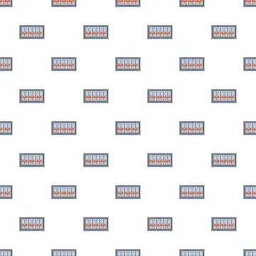 Electrical circuit breaker box switch panel pattern Stock Illustration