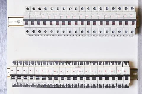 Electrical Circuit Breakers Stock Photos