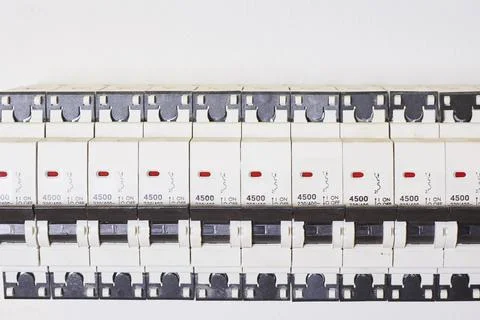 Electrical Circuit Breakers Stock Photos
