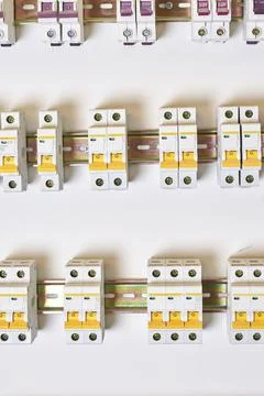 Electrical Circuit Breakers Stock Photos