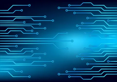 Electrical circuit . eps 10 vector illustration Stock Illustration