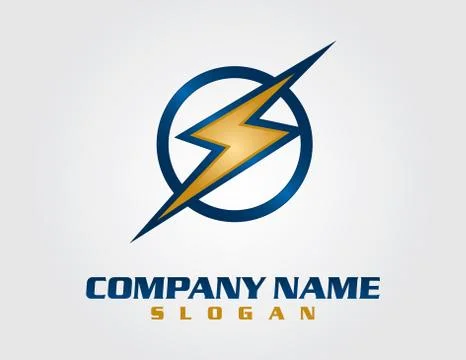 ELECTRICAL COMPANY LOGO Stock Illustration