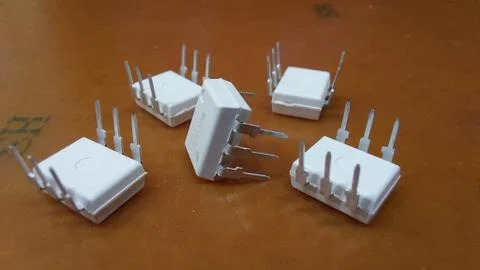 Electrical components Fotos Stock