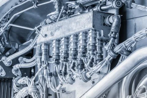 Electrical connections Stock Photos