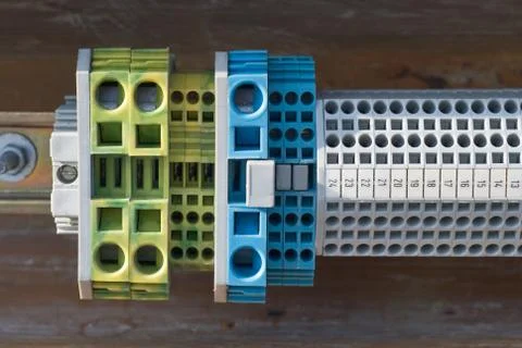 Electrical connector Foto stock