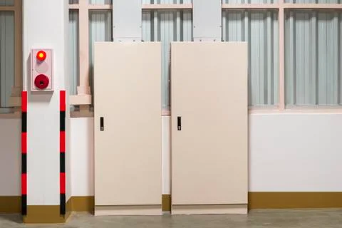 Electrical control box Stock Photos