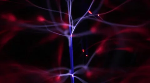 Electrical discharges large Tesla coil Stock-Footage 49909011