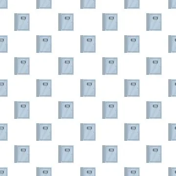 Electrical distribution box seamless pattern utility background イラスト素材