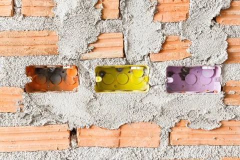 Electrical distribution system Stock Photos