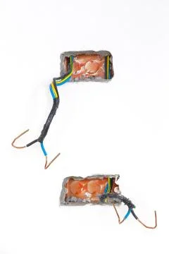 Electrical distribution system Stock Photos