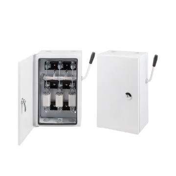 Electrical enclosure isolated Stock Photos