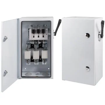 Electrical enclosure isolated Stock Photos