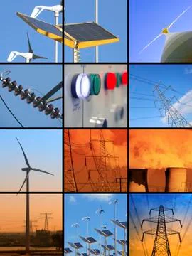 Electrical energy Stock Photos