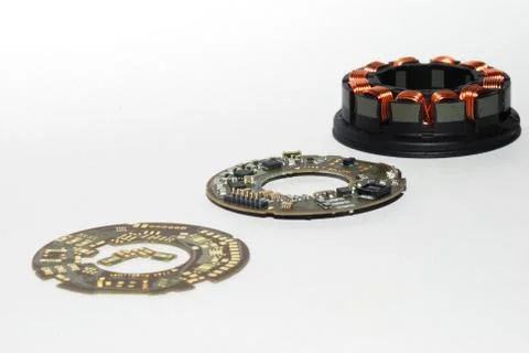 Electrical engineering components Stock Photos