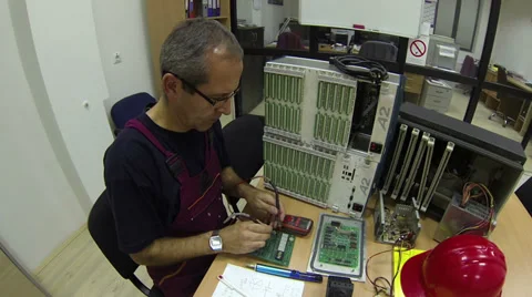 Electrical Engineering Stock Footage 38140133