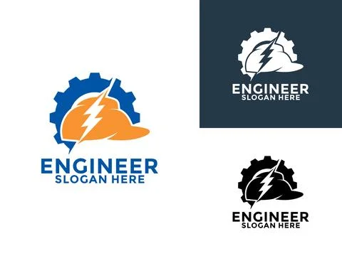 Electrical Engineering Logo design Creative Modern vector template, Enginee.. Illustrazione stock