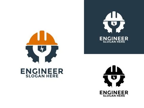 Electrical Engineering Logo design Creative Modern vector template, Enginee.. Illustrazione stock