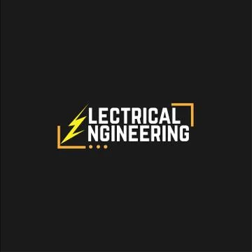 Electrical engineering. vector. logo electrical engineering Stock Illustration