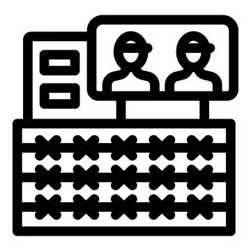 Electrical engineers controlling solar panels from control room Stock Illustration