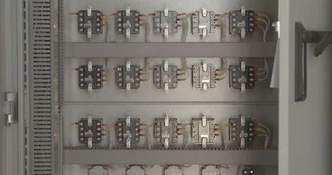 Electrical equipment. Video stock 229484446