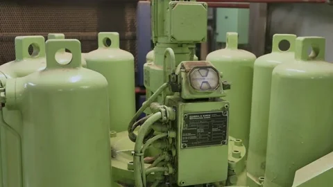 Electrical Equipment on Ship Autofilter Stock Footage 222283997