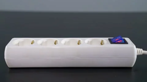 Electrical Extension Cord On Stock Footage 273511535