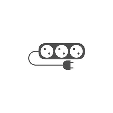 Electrical extension cord icon. Elements of web icon. Premium quality graphic イラスト素材