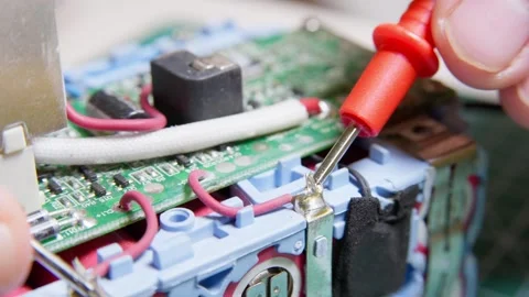 Electrical Fault Finding 2 Stock Footage 317610429