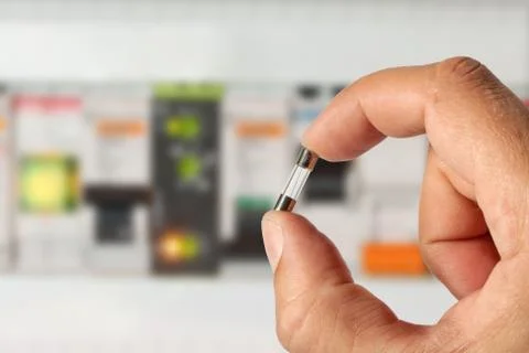 Electrical fuse Stock Photos