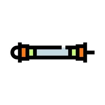Electrical fuse protecting circuit from overcurrent icon Stock Illustration