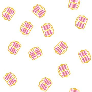 Electrical generator color icon vector flat illustration イラスト素材