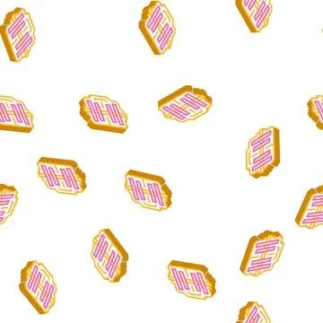 Electrical generator isometric icon vector sign illustration Illustrazione stock