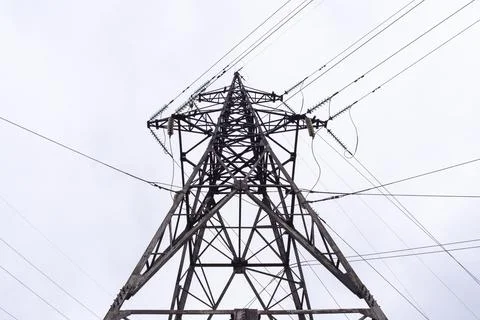 Electrical grid. Stock Photos