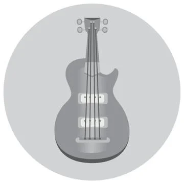 Electrical Guitar イラスト素材