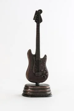 Electrical guitar pencil sharpener Stock Photos