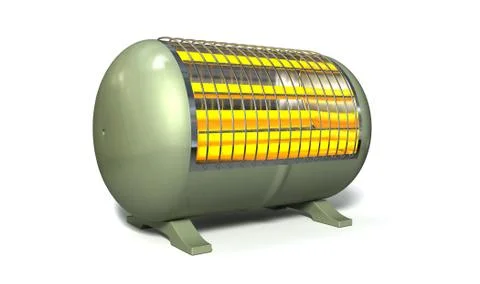Electrical Heater Stock Illustration