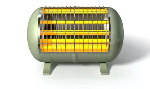 Electrical Heater Stock Illustration
