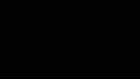 Electrical impulse travels through the circuits of the microcircuit Stock Footage 164553200