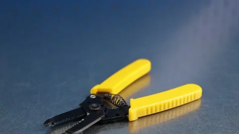 Electrical installation tools for the assembly of electrical equipment. Stock Footage 339357147