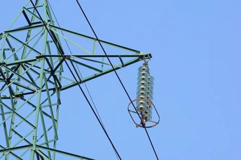 Electrical insulator Stock Photos
