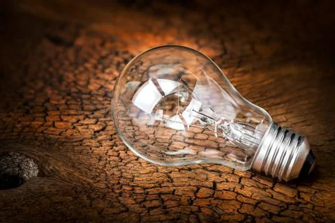 Electrical light bulb Stock Photos