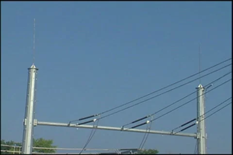 Electrical lines 2 Video stock 7813176