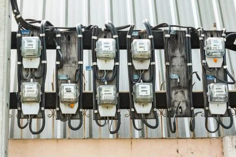 Electrical meter Stock Photos