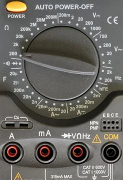 Electrical meter Stock Photos