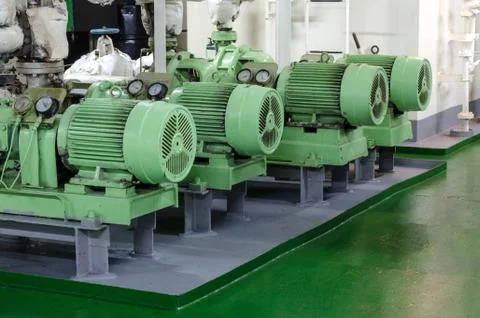 Electrical motor Stock Photos