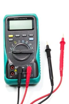 Electrical multimeter Stock Photos
