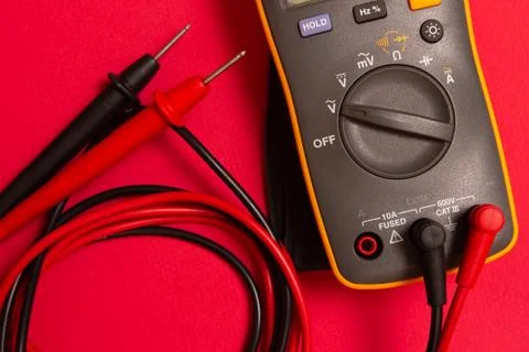 Electrical multimeter Foto stock