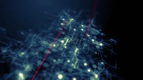 Electrical Network Opener After Effects stock